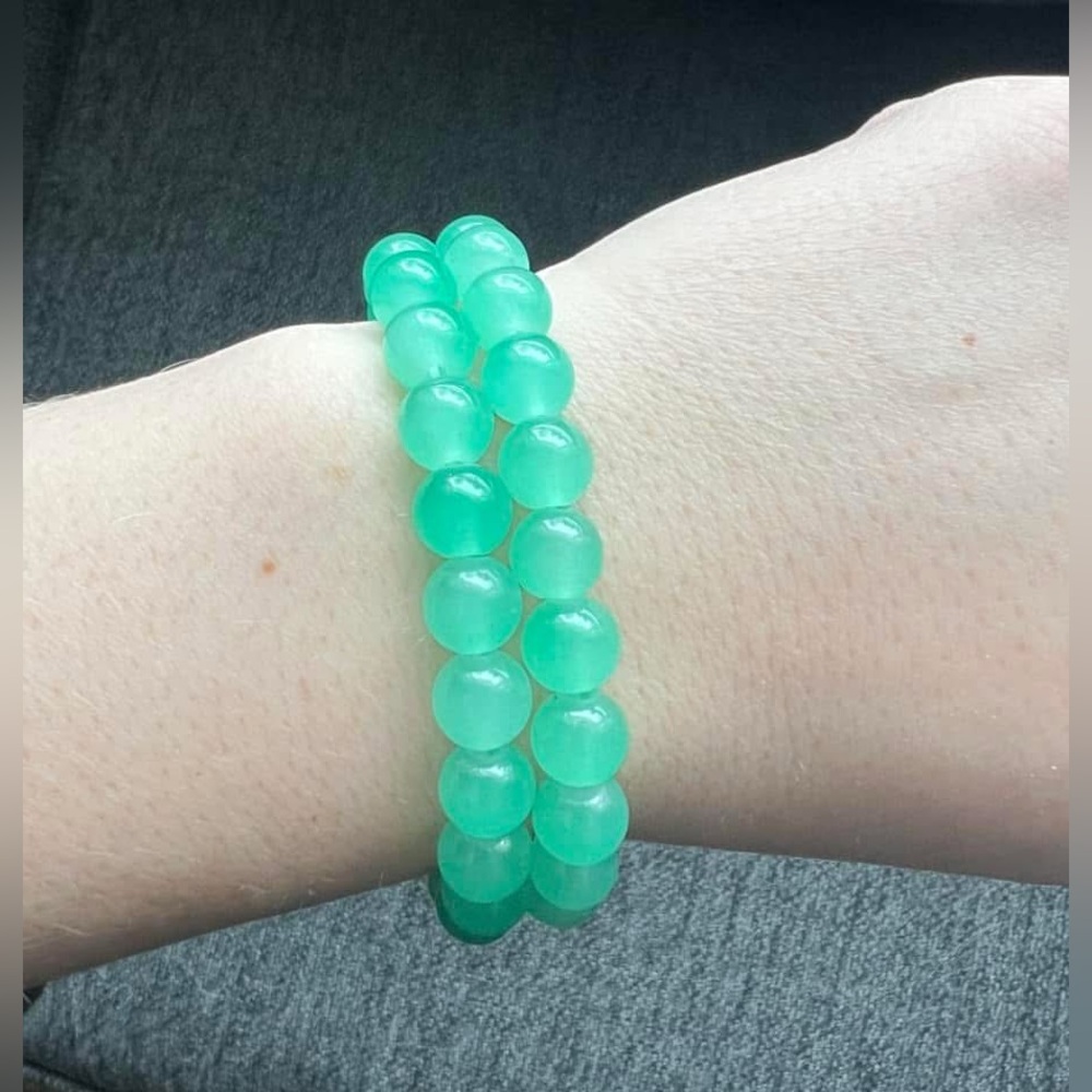 Seafoam Green Stretch Bracelet